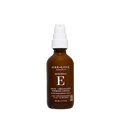 A 50 mL amber bottle of One Love Organics Botanical E Neck & Decollete Firming Cream