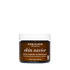 A jar of One Love Organics Skin Savior Multi-Tasking Wonder Balm